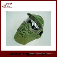 Full-Face Airsoft Goggle Linse Maske Hals schützen Maske